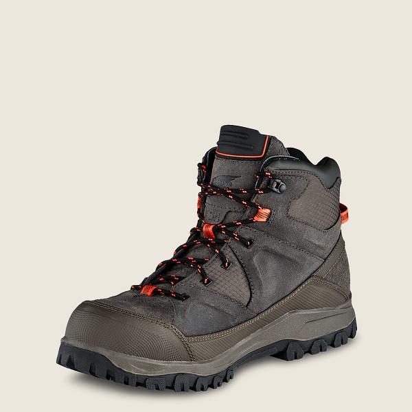 Red Wing Hiking Boots Trbo - 5-Inch Waterproof Safety Toe - Grå Brune - Herre 4359-OMNFK